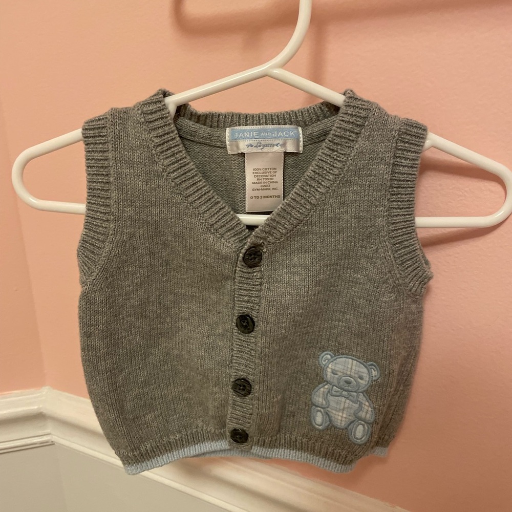 Jamie & Jack Sweater Vest